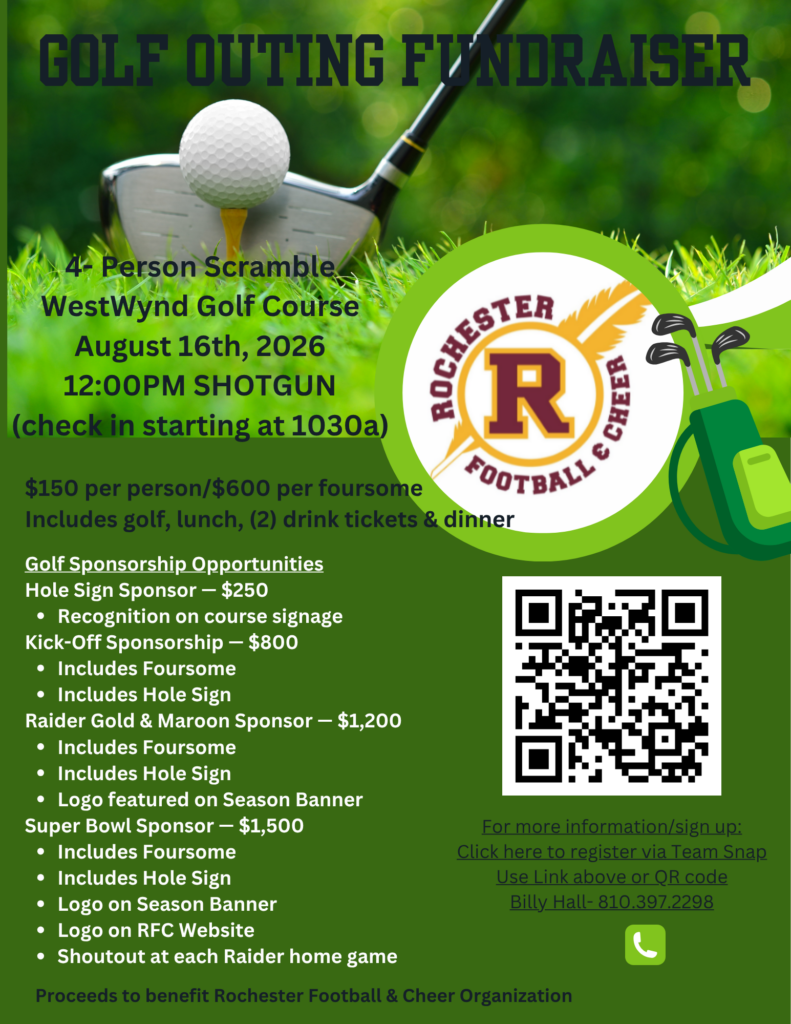 RFC Golf Outing 2026